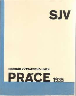 1935. Sborník výtvarného umění.  Obálka a úprava arch. KAREL CHOCHOLA. /architektura/
