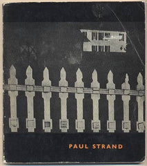 Strand - VRBA; FRANTIŠEK: PAUL STRAND.  - 1961. Umělecká fotografie sv. 11. 1. vyd. Obálka MILOŠ HRBAS.