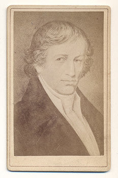 19. st. Josef Jakub Jungmann; spisovatel. Vizitka /kabinetka/