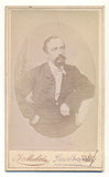19. st. Karel Sladkovský; politik; novinář.  Atelier J. Mulač; vizitka /kabinetka/