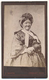 19. st. Matka K. H. Borovského.  Atelier J. Menšík; Německý brod; vizitka /kabinetka/