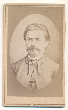 19. st. Vítězslav Hálek; básník. Vizitka; /kabinetka/