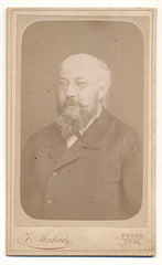 Foto - ARBES; JAKUB. - Jakub Arbes; spisovatel; novinář. Atelier J. Mulač; vizitka; kabinetka.