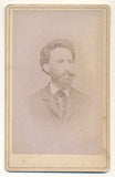 19. st. Gustav Pfleger Moravský; spisovatel. Vizitka; /kabinetka/