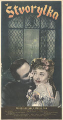 ŠTVORYLKA. - 1955. Československý štátný film. Režie Jozef Medvedˇ. /Plakát/
