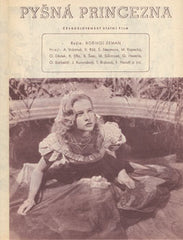 PYŠNÁ PRINCEZNA. - 1952. Česká filmová pohádka. Režie Bořivoj Zeman. Filmový program; plakát.