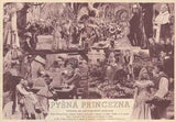 PYŠNÁ PRINCEZNA. - 1952. Česká filmová pohádka. Režie Bořivoj Zeman. Filmový program; plakát.