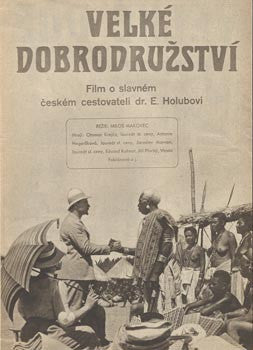 1952. Český film. Režie Miloš Makovec. Filmový program; plakát.