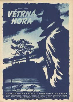 1955. Český film. Režie Jiří Sequens. Filmový program; plakát.
