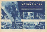 VĚTRNÁ HORA. - 1955. Český film. Režie Jiří Sequens. Filmový program; plakát.
