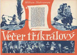 VEČER TŘÍKRÁLOVÝ. - 1955.