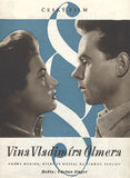 VINA VLADIMÍRA OLMERA. - 1956. Český film. Režie Václav Gajer. Filmový program; plakát.