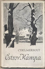 MERHOUT; CYRIL: OSTROV KAMPA. - 1946. 1. vyd. Obálka PAVLA FOŘTOVÁ-ŠÁMALOVÁ. /Pragensie/