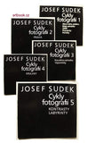 SUDEK; JOSEF - CYKLY FOTOGRAFIÍ. 1-5 - 1982 - 1986. Komplet 5 sešitů.