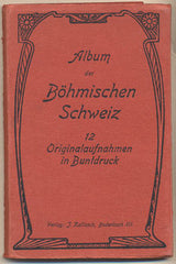 ALBUM DER BÖHMISCHEN SCHWEIZ. - 12 Originalaufnahmen in buntduruck. /pohlednice/místopis/