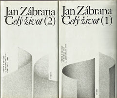 ZÁBRANA; JAN: CELÝ ŽIVOT. I. a II. díl. - 1992. Výbor z deníků.