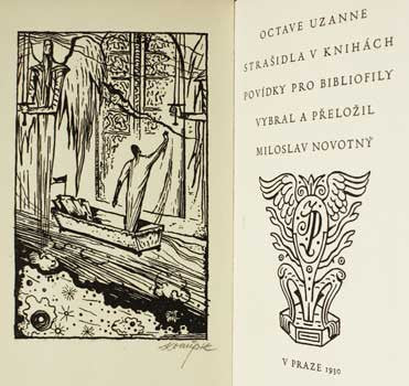 1933. Picka;Čtení pro bibliofily; sv. 26. JAN KONŮPEK; ruční pap.; 75 ex. REZERVACE