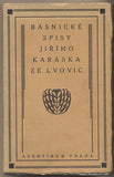 1922. Aventinum. Zazděná okna. Sodoma. Sexus necans. Hovory se smrtí. Ostrovy vyhnanců. KOBLIHA.