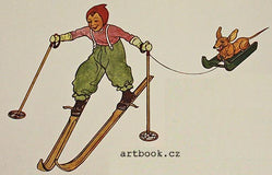 VOLESKÁ; MARTA: KULIHRÁŠEK SPORTOVEC. - (1930). Ilustrace ARTUŠ SCHEINER.
