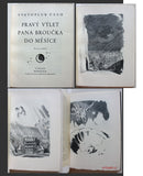 ČECH; SVATOPLUK: PRAVÝ VÝLET PANA BROUČKA DO MĚSÍCE. - 1939. Kresby a úprava MARIO STRETTI. Czech fiction.