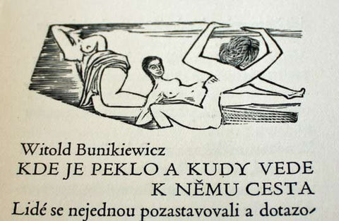 1933. Jaroslav Picka. Dřevoryty FR. VIK. REZERVACE