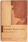 TEIGE; KAREL: VLADIMÍR MAJAKOVSKIJ. - 1936. K historii ruského futurismu. Levá Fronta. REZERVACE