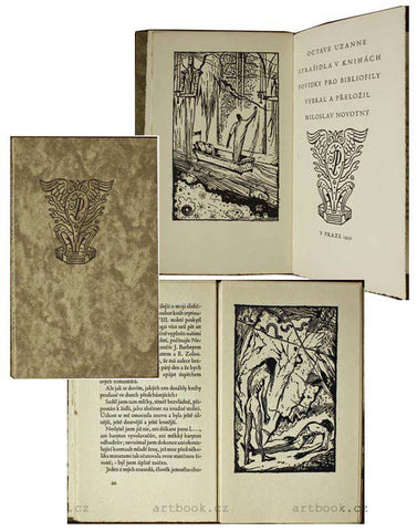 1933. Picka;Čtení pro bibliofily; sv. 26. JAN KONŮPEK; ruční pap.; 75 ex.