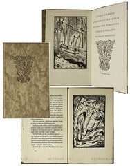 UZANNE; OCTAVE: STRAŠIDLA V KNIHÁCH. - 1933. Picka;Čtení pro bibliofily; sv. 26. JAN KONŮPEK; ruční pap.; 75 ex.