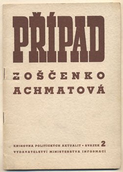 1945. Referát ŽDANOVA. Knihovna politických aktualit.