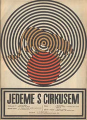 JEDEME S CIRKUSEM. - Režie Marc de Gastyne. /plakát/