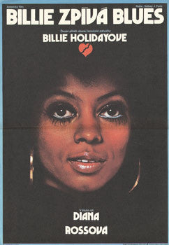1975. Americký film. Autor HLAVATÝ. Billie Holidayová - Rossová. /plakát/
