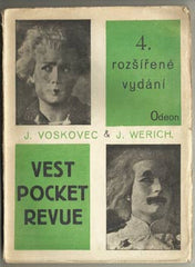 VOSKOVEC & WERICH.: VEST POCKET REVUE. - 1928. Malá edice Odeon sv. 8. /w/