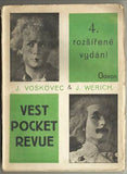 VOSKOVEC & WERICH.: VEST POCKET REVUE. - 1928. Malá edice Odeon sv. 8. /w/