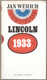 WERICH; JAN: LINCOLN 1933. - 1990. Obálka RATHOUSKÝ.