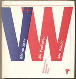 VOSKOVEC; JIŘÍ; WERICH; JAN: MÁME ZA TO. - 1990. Typografie OLDŘICH HLAVSA. /w/