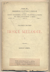 MOORE; THOMAS: IRSKÉ MELODIE. - Sborník světové poesie.