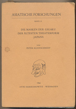 1966. Asiatische forschungen. /japonské masky/divadlo/