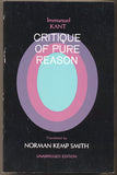 KANT; IMMANUEL: CRITIQUE OF PURE REASON. - 1965. /ber/