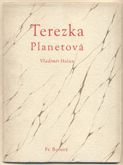 HOLAN; VLADIMÍR: TEREZKA PLANETOVÁ. - 1943. Obálka MUZIKA.