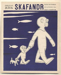Hoffmeister - JEŽEK; JAROSLAV: SKAFANDR. - 1931. Obálka HOFFMEISTER. Voskovec a Werich. /w/