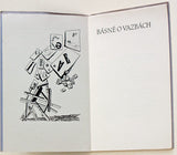 BÁSNĚ O VAZBÁCH.  - 1936. ŠTYRSKÝ; TOYEN; Jiroutovi; Breton; Nezval; Halas; Seifert; Zahradníček. REZERVACE