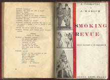 VOSKOVEC; JIŘÍ - JAN WERICH: SMOKING REVUE. - 1928. Vest pocket o 16 obrazech. Odeon sv. 12; /w/divadlo/