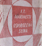 1922. Obálka JOSEF ČAPEK. /jc/futurismus/q/ REZERVACE