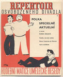 Hoffmeister - JEŽEK; JAROSLAV: POLKA SPECIELNĚ AKTUELNÍ. - 1933.Slova Voskovec a Werich. Obálka HOFFMEISTER. Osvobozené divadlo. /w/