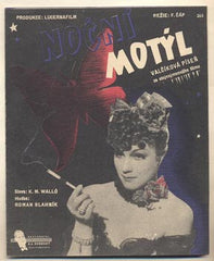 NOČNÍ MOTÝL. - Adina Mandlová. /písničky/noty/