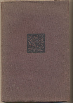 1920. Dřevoryt BENDA.