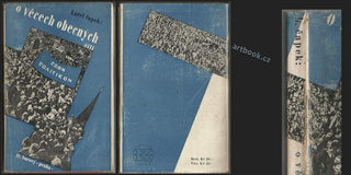 ČAPEK; KAREL: O VĚCECH OBECNÝCH ČILI ZOON POLITIKON. - 1932. 1. vyd. Borový; Spisy Bratří Čapků sv. XXXII. Obálka KAREL TEIGE.