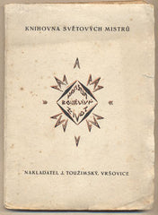 HAMSUN; KNUT: BOUŘLIVÝ ŽIVOT. - 1920. Knihovna Světových mistrů. Obálka J. BALLING.