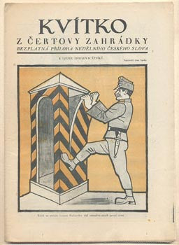 1926. Nedělní příloha Českého slova. Obálka LADA; DESIDERIUS; RADA. /karikatury/humor/