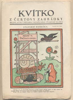 1928. Nedělní příloha Českého slova. Obálka JOSEF LADA. /kvítko/karikatury/humor/